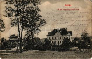 1908 Gödöllő, M. kir. baromfitenyésztő telep. Erzsébet könyvnyomda kiadása (EK)