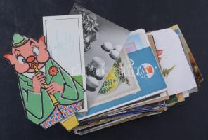 150 db MODERN üdvözlő képeslap / 150 modern greeting postcards
