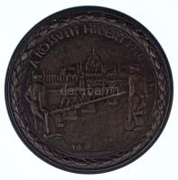 DN "A Kossuth hídért 1946" bronz jelvény. Szign.: Fritz Mihály (1947- ) (41mm) T:AU kis ph
