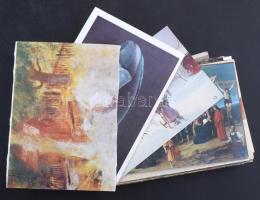 100 db MODERN motívum képeslap: művészet, festmény reprodukciók / 100 MODERN motive postcards: art, ...