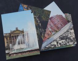 100 db MODERN magyar város képeslap / 100 MODERN Hungarian town-view postcards
