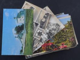 100 db MODERN külföldi város képeslap / 100 MODERN foreign town-view postcards