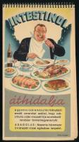 cca 1940 Crinex / Intestinol gyógyszer reklámos jegyzettömb
