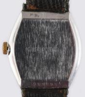 9k arany (Au) fél tokos férfi karóra. Kézi felhúzós, ca 1930. Működik 26x35 mm