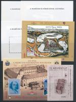 Hunfila Tata 4 db emlékív + Debreceni kollégium és 78. Bélyegnap emlékívek (32.000)