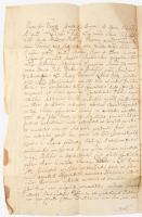 1705 Kézzel írt irat viaszpecsétekkel, Bene és Iszlai aláírásokkal