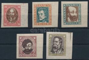 1919 Magyar Tanácsköztársasági arcképek vágott sor (40.000)
