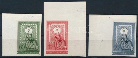 1951 Bélyegnap (24.) ívszéli vágott sor (20.000)