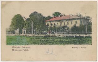 1914 Futak, Futtak, Futog; Kastély / Schloss / castle (fl)