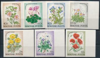 1973 Virág (XI.) - Erdő-mező virágai ívsarki vágott sor (4.000)