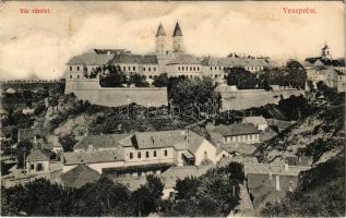 1910 Veszprém, vár részlet. Pósa Endre kiadása (fl)
