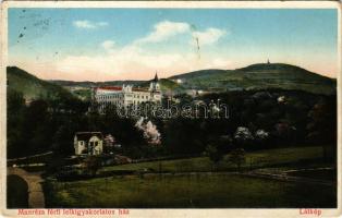 1932 Budapest II. Labanc út 57. Manréza férfi lelkigyakorlatos ház, saját kiadás. A képeslap címzett...