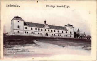 Zsámbék, Zichy kastély (non PC) (gyűrődések / creases)