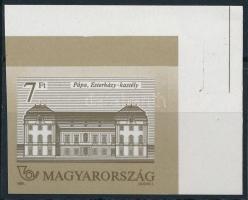 1991 Kastélyok (IV.) ívsarki vágott bélyeg (7.000)