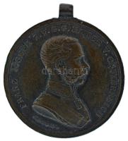 1914. "Ferenc József Bronz Vitézségi Érem" bronz kitüntetés mellszalag nélkül. Szign.: Tau...