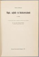 Vágó-, sajtoló és húzószerszámok. Ford.: Skriba Zoltán. Bp., 1971, Műszaki Könyvkiadó, 614+[2] p. Má...