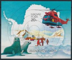 1987 Antarktiszkutatás vágott blokk (8.000)