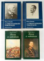 4 db Görgei Artúr 1848/49-es honvédtábornokkal kapcsolatos könyv: Kosáry Domokos: A Görgey-kérdés tö...