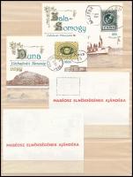 1991 DDSG - ZSGT emlékív pár + ajándék pár (2018 katalógus szerint: 16.500)
