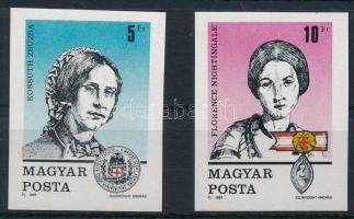 1989 Bélyegnap - Vöröskereszt VII. vágott sor (5.000)