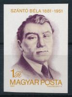 1981 Szántó Béla vágott bélyeg