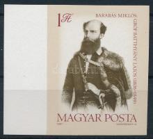 1981 Gróf Batthyányi Lajos I. vágott ívszéli bélyeg