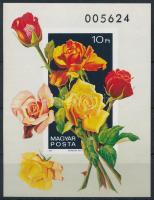 1982 Rózsák II. vágott blokk (5.000)