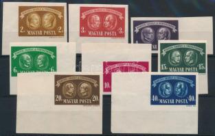 1945 Vértanúk ívszéli vágott sor (50.000) (4P és 40P falcos / hinged)