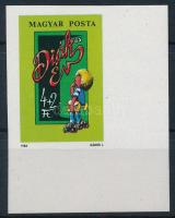 1983 Ifjúságért VII. vágott ívsarki bélyeg