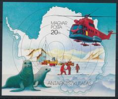 1987 Antarksztiszkutatás vágott blokk (8.000)