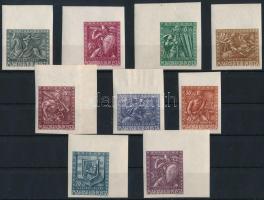 1943 Hadigondozás ívszéli / ívsarki vágott sor (60.000)
