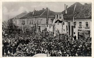 Érsekújvár Entry of the Hungarian troops photo So.Stpl