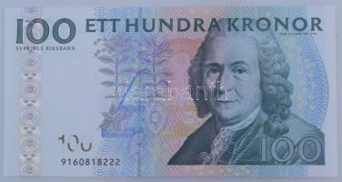 Svédország DN(2006-2014) 100K "9160818222" T:UNC,AU
Sweden ND(2006-2014) 100 Kronor &quot...