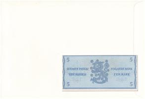 Finnország 1963. 5M felbélyegzett borítékban, bélyegzéssel T:UNC
Finland 1963. 5 Markkaa in envelop...