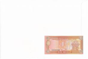 Türkmenisztán 1993. 1M felbélyegzett borítékban, bélyegzéssel T:UNC
Turkmenistan 1993. 1 Manat in e...