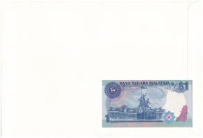 Malajzia 1981-1983(DN) 1R felbélyegzett borítékban, bélyegzéssel T:UNC
Malaysia 1981-1983(ND) 1 Rin...