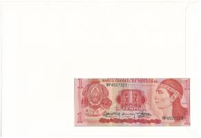 Honduras 1989. 1L felbélyegzett borítékban, bélyegzéssel T:UNC
Honduras 1989. 1 Lempira in envelope...