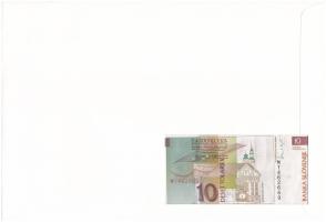Szlovénia 1992. 10T felbélyegzett borítékban, bélyegzéssel T:UNC
Slovenia 1992. 10 Tolarjev in enve...