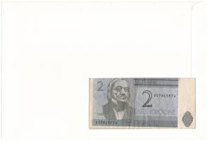 Észtország 1992. 2K felbélyegzett borítékban, bélyegzéssel T:F
Estonia 1992. 2 Krooni in envelope w...