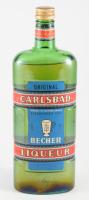 Retro Becherovka Becher Carlsbad likőr. 0,75L 40%, bontatlan