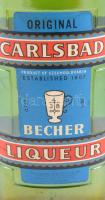 Retro Becherovka Becher Carlsbad likőr. 0,75L 40%, bontatlan