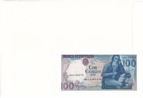 Portugália 1984. 100E felbélyegzett borítékban, bélyegzéssel, német nyelvű leírással T:UNC
Portugal...