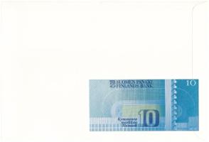Finnország 1986. 10M felbélyegzett borítékban, bélyegzéssel T:UNC
Finland 1986. 10 Markkaa in envel...