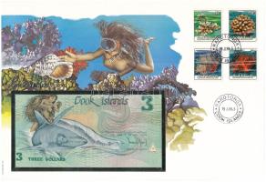 Cook-szigetek 1992. 3$ felbélyegzett borítékban, bélyegzéssel T:UNC
Cook Islands 1992. 3 Dollars in...
