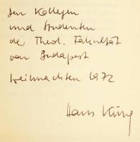 Hans Küng: Was ist Kirche? A szerző, Hans Küng (1928-2021) svájci római katolikus pap, teológus, II....