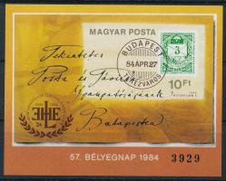 1984 Bélyegnap (57.) vágott blokk