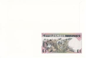 Zambia 1980-1988(DN) 1K felbélyegzett borítékban, bélyegzéssel T:UNC
Zambia 1980-1988(ND) 1 Kwacha ...