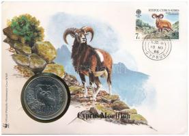 Ciprus 1986. 1P Cu-Ni "A Világ Vadvédelmi Alap (WWF) 25. évfordulója - Ciprusi muflon" eml...