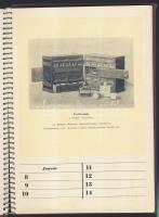 Chinoin reklámnaptár (öröknaptár)16x21cm