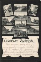 Győr a Munkácsy és a Király utcával